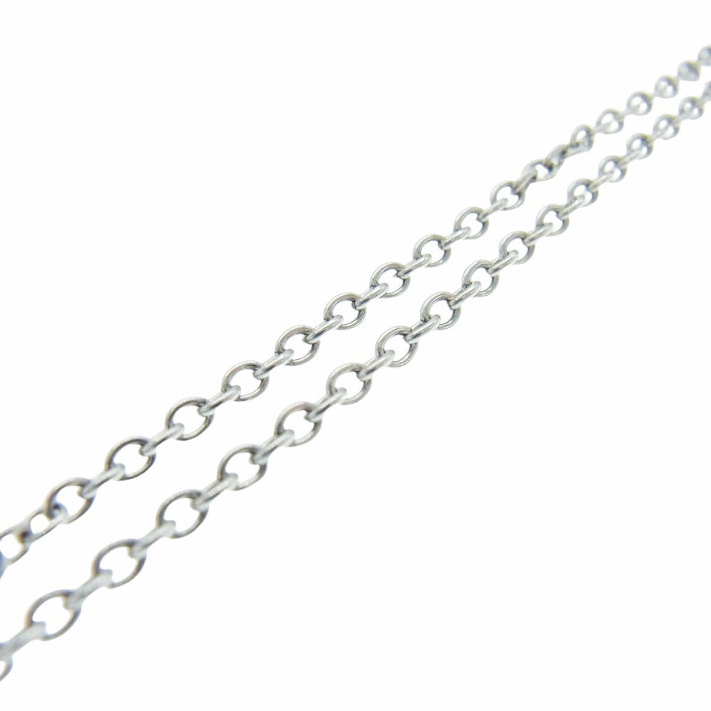 アンプジャパン フェザー シルバー ネックレス 真鍮 コイン フック シルバー系【中古】