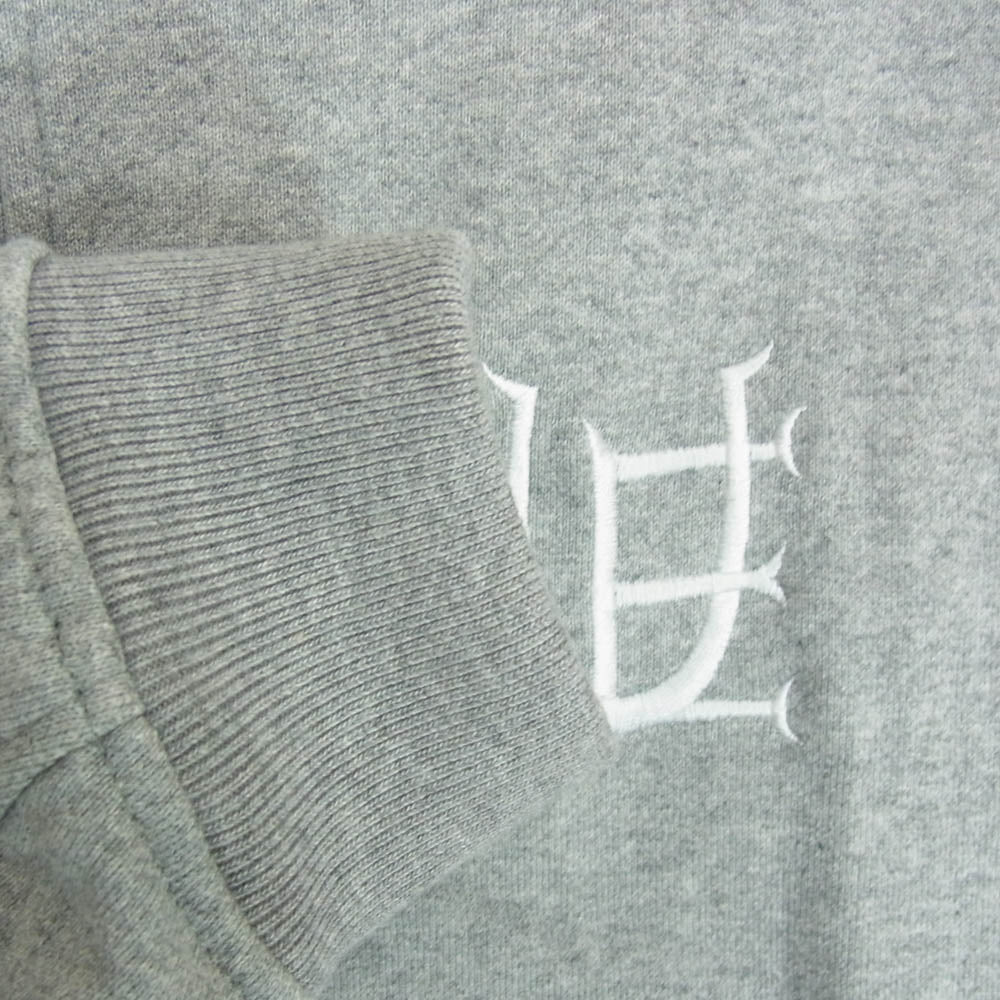 uniform experiment ユニフォームエクスペリメント UE-240006 AUTHENTIC LOGO SWEAT VARSITY JACKET バーシティ ジャケット スタジャン グレー系 3【中古】