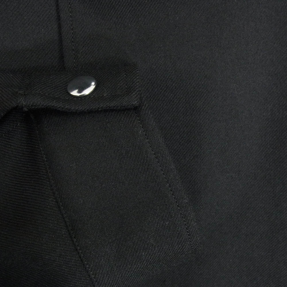 SOPHNET. ソフネット 25SS SOPH-250006 DRY WOOL TWILL COACH JACKET ドライ ウール ツイル コーチ ジャケット ブラック系 L【中古】