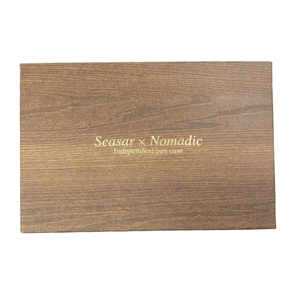 シーサー SY-06 × Nomadic ノーマディック Independent PENCASE ペンケース ブラウン系【新古品】【未使用】【中古】