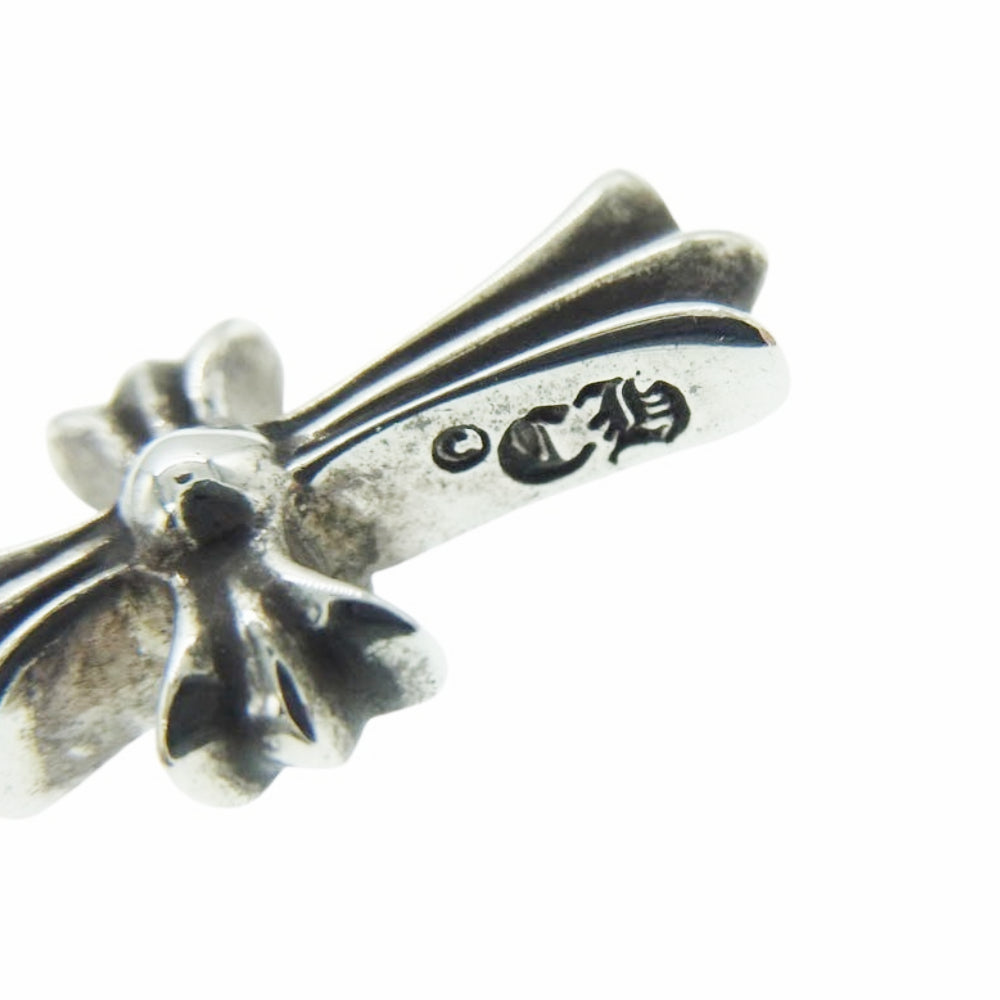 CHROME HEARTS クロムハーツ(原本無) CRS BBYFAT P BLK DMND ベイビーファット PAVEブラックダイヤ ペンダントトップ シルバー系【中古】