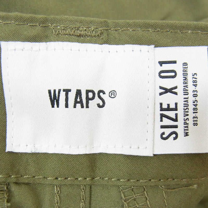 WTAPS　ショートパンツ カーキ　サイズ02 楽天市場】WTAPS RUGS ショーツ サイズ表記1 カーキ 111LDT