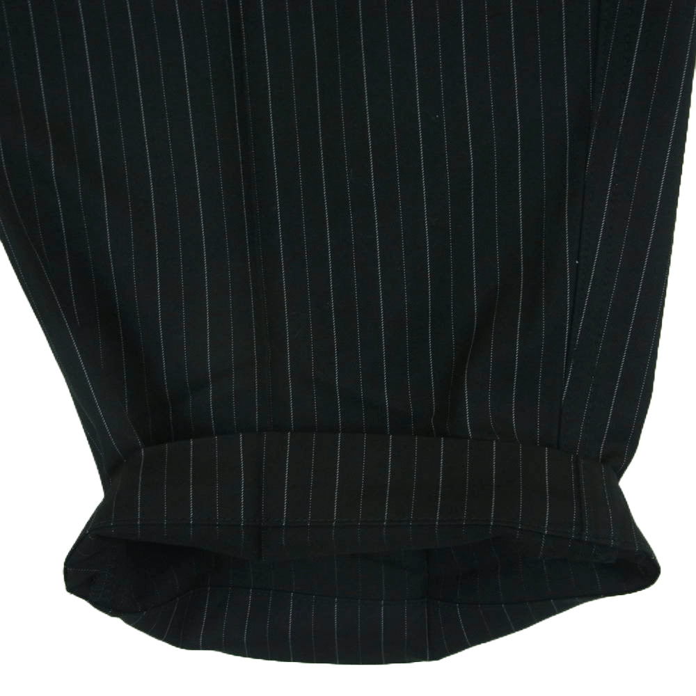 uniform experiment ユニフォームエクスペリメント 21AW UE-212002 PIN STRIPED 2TUCK WIDE TAPERED PANTS ピンストライプ 2タック ワイド テーパード パンツ ブラック系 グレー系 1【新古品】【未使用】【中古】