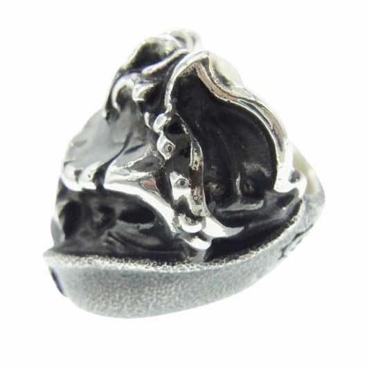 STARLIN GEAR スターリンギア ギャランティーカード付属 2024年 ハロウィン カウントチンプラ リング w コパーSギア ロゴ シルバー系 21号【美品】【中古】