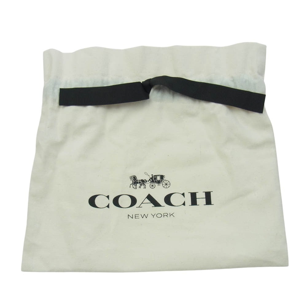 COACH コーチ C4451SVQVE LONG ZIP AROUND WALLET ウォーターフォール ストラップ付き ラウンドジップ 長財布 ライトブルー系【美品】【中古】