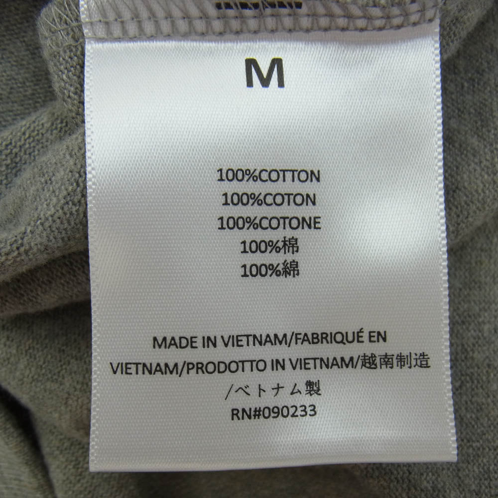 FEAR OF GOD フィアオブゴッド ESSENTIALS エッセンシャルズ ラバーロゴパッチ タンクトップ グレー系 M【中古】