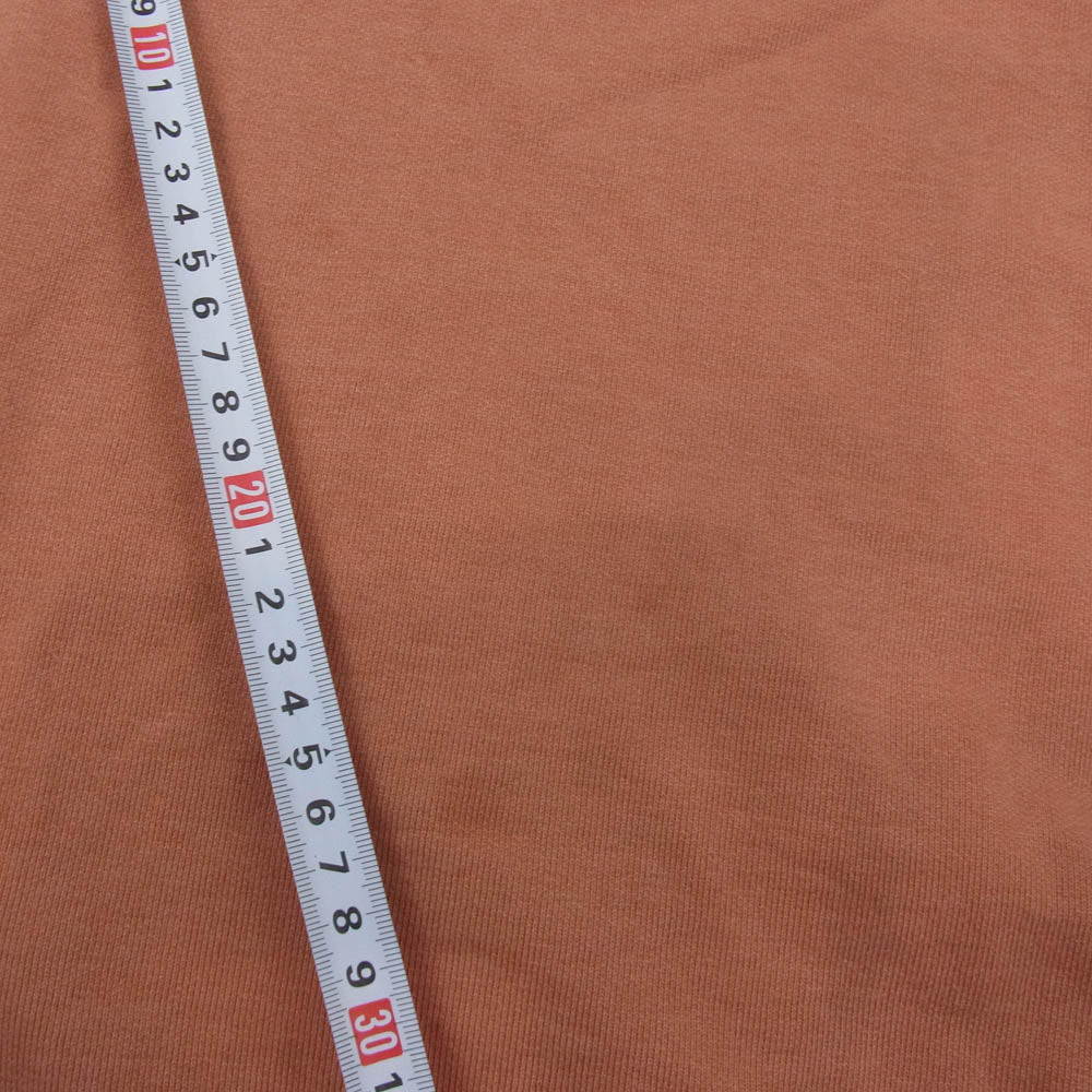 REMI RELIEF レミレリーフ ワイドシルエット スウェット トレーナー オレンジ系 L【中古】