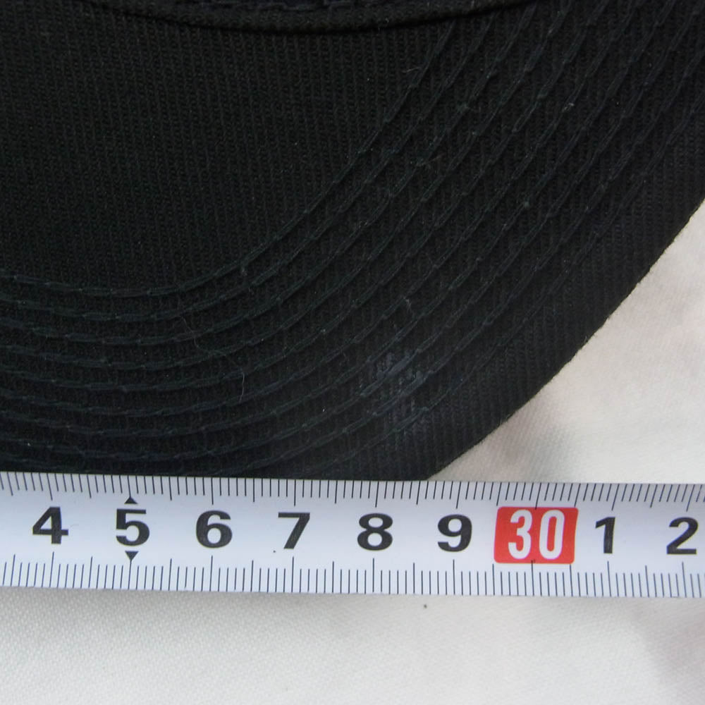 THE H.W.DOG&CO. ザエイチダブリュウドッグアンドコー ロゴプリント キャップ ブラック系 38【中古】