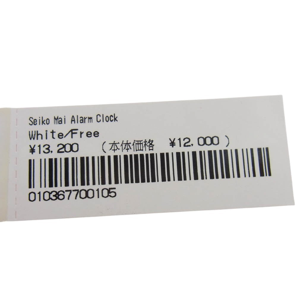 Supreme シュプリーム 25SS QHE912WL Seiko Mai Alarm Clock セイコー アラーム 時計 ホワイト系【新古品】【未使用】【中古】