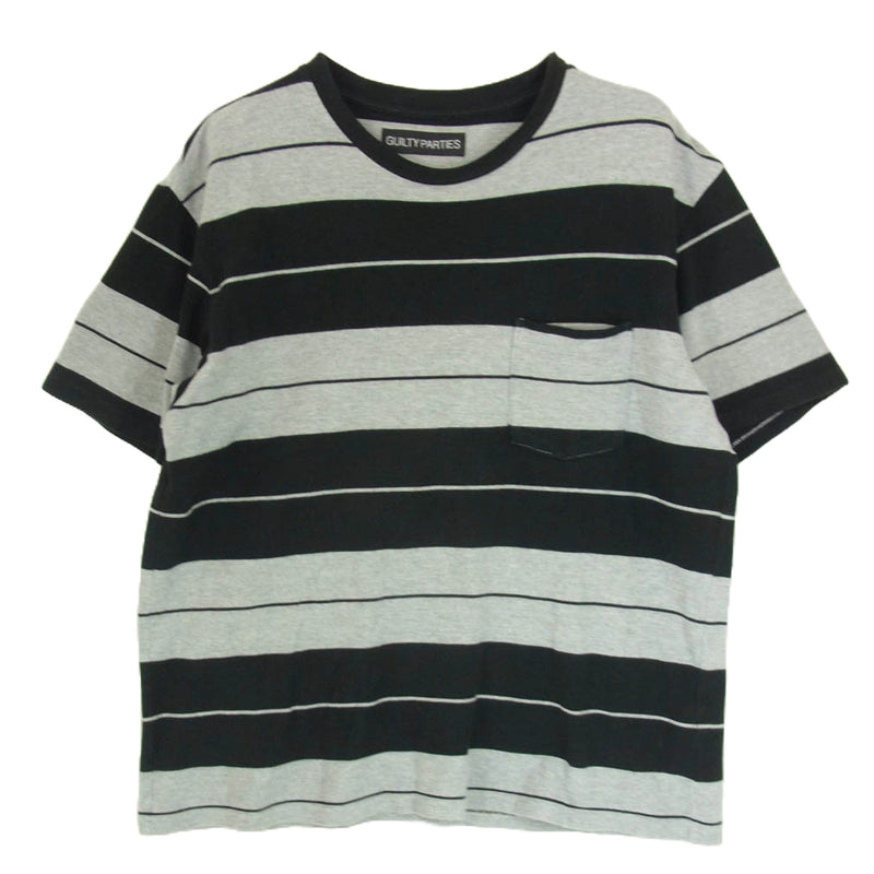 WACKO MARIA ワコマリア 23SS 23SS-WMT-SS01 STRIPED CREW NECK WACKO MARIA ワコマリア 23SS 23SS-WMT-SS01 STRIPED CREW NECK