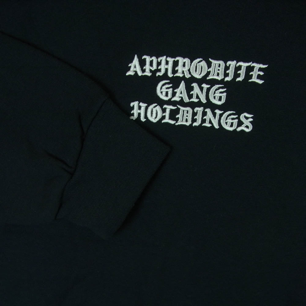 WACKO MARIA ワコマリア NMD-HIGHTIMES-WM-SS01 舐達磨 CREW NECK SWEAT SHIRT マリファナ クルーネック スウェット シャツ ブラック系 XL【新古品】【未使用】【中古】