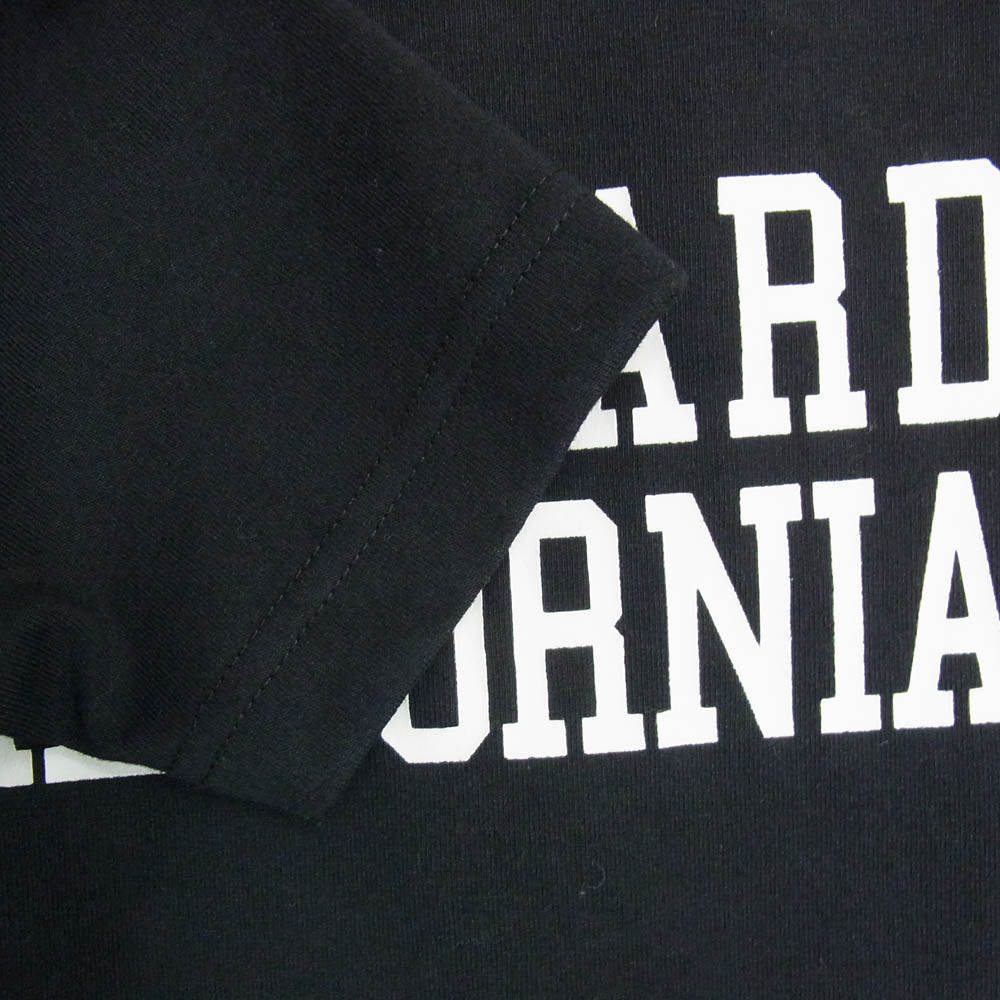 STANDARD CALIFORNIA スタンダードカリフォルニア SD Calif ロゴ ロングスリーブ カットソー 長袖 Tシャツ ブラック系 L【中古】