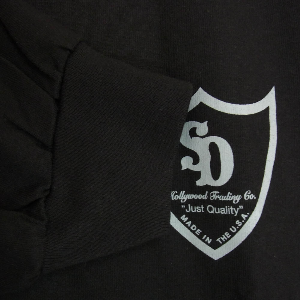 STANDARD CALIFORNIA スタンダードカリフォルニア ×HTC SD LOGO LS 長袖 Tシャツ ロングスリーブ カットソー ブラック系 L【新古品】【未使用】【中古】
