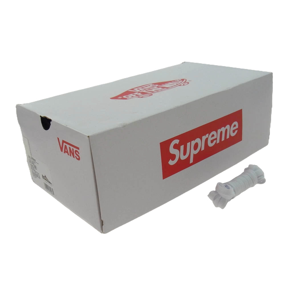 Supreme シュプリーム 23AW VN0A5FCBBM8 × VANS バンズ SKATE OLD SKOOL LEOPARD スケート オールドスクール レオパード スニーカー ブラック系 27.5cm【新古品】【未使用】【中古】