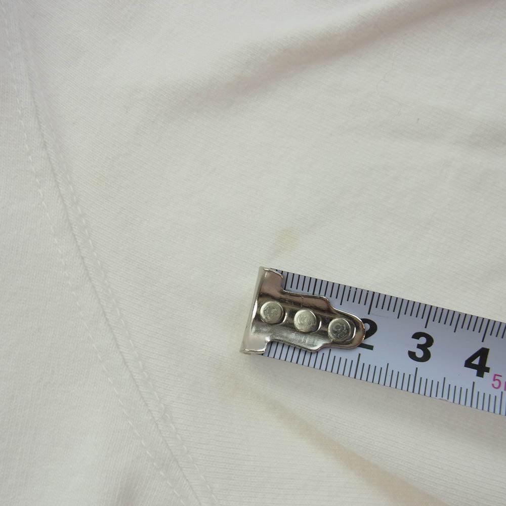 The REAL McCOY'S ザリアルマッコイズ TOY'S MCCOY トイズマッコイ MOTOR OIL 半袖 Tシャツ ホワイト系 L【中古】