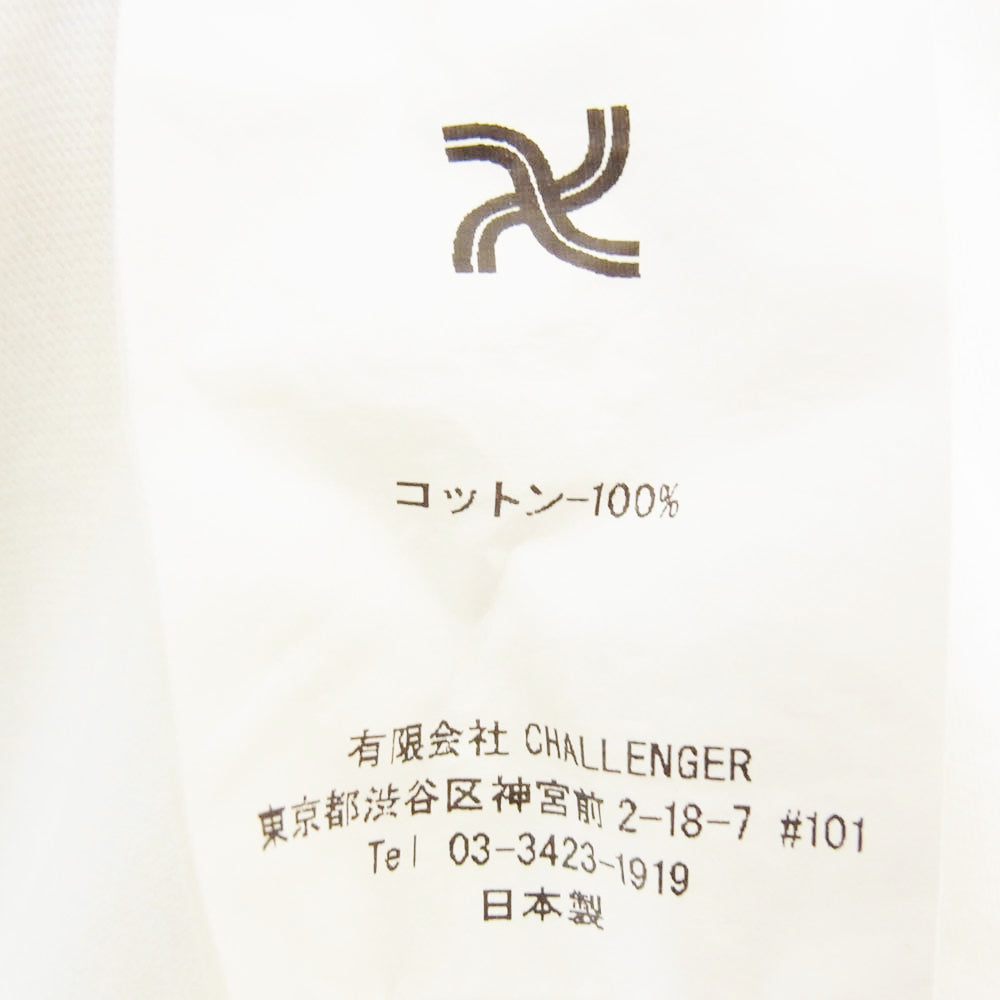 CHALLENGER チャレンジャー 21AW x NEIGHBORHOOD ネイバーフッド SKULL TEE スカル Tシャツ ホワイト系 XXL【中古】