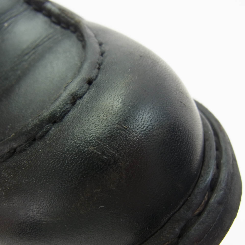 Paraboot パラブーツ 58554 CHAMBORD シャンボード Uチップ レザー シューズ ブラック系 6F【中古】