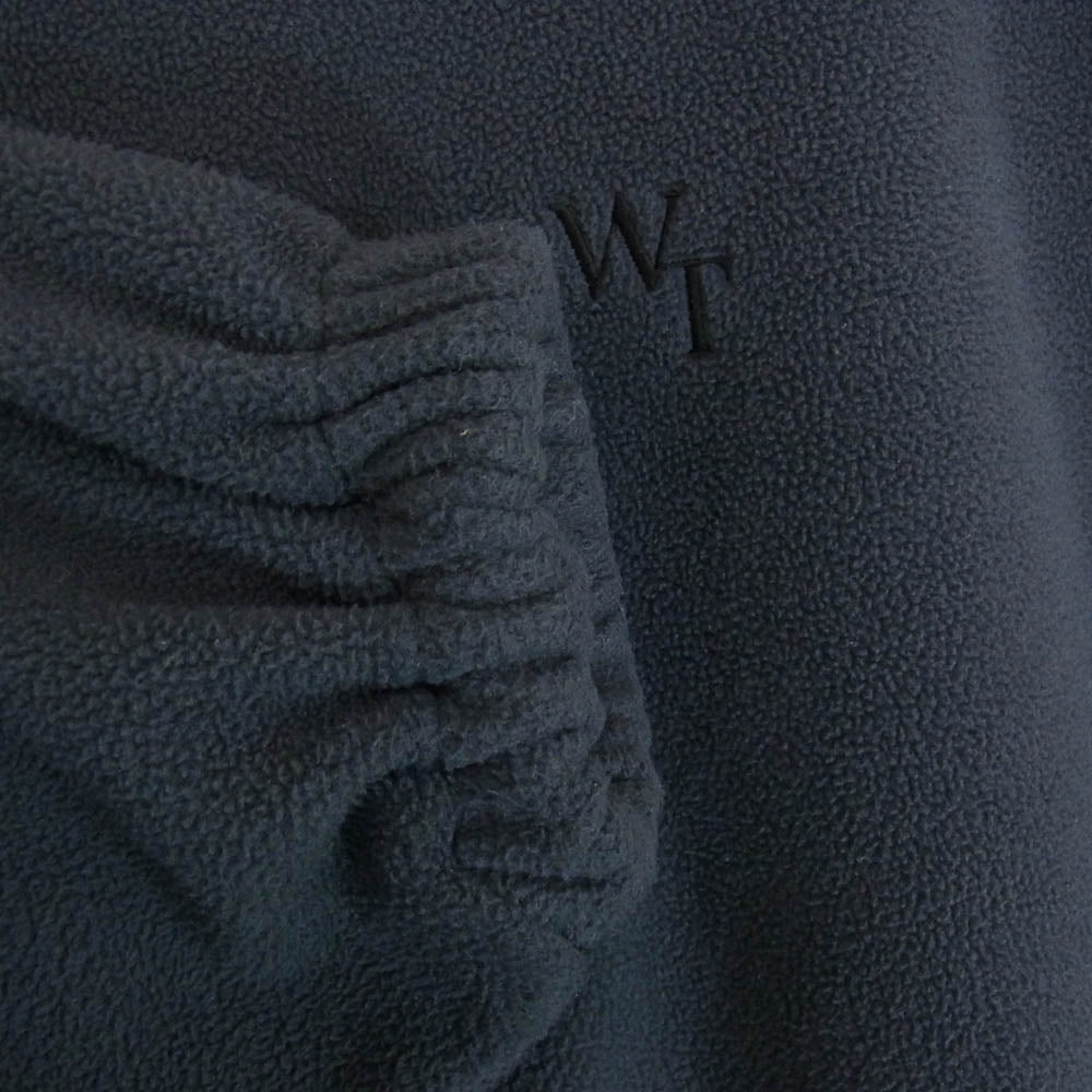WTAPS ダブルタップス 232ATDT-CSM32 CHIEF SWEATER Poly League チーフ セーター ポリ リーグ フリース ジャケット ブラック系 X01【中古】
