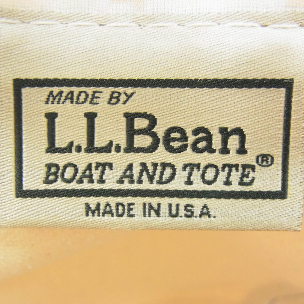 L.L.Bean エルエルビーン キャンバス トートバッグ グリーン系【中古】