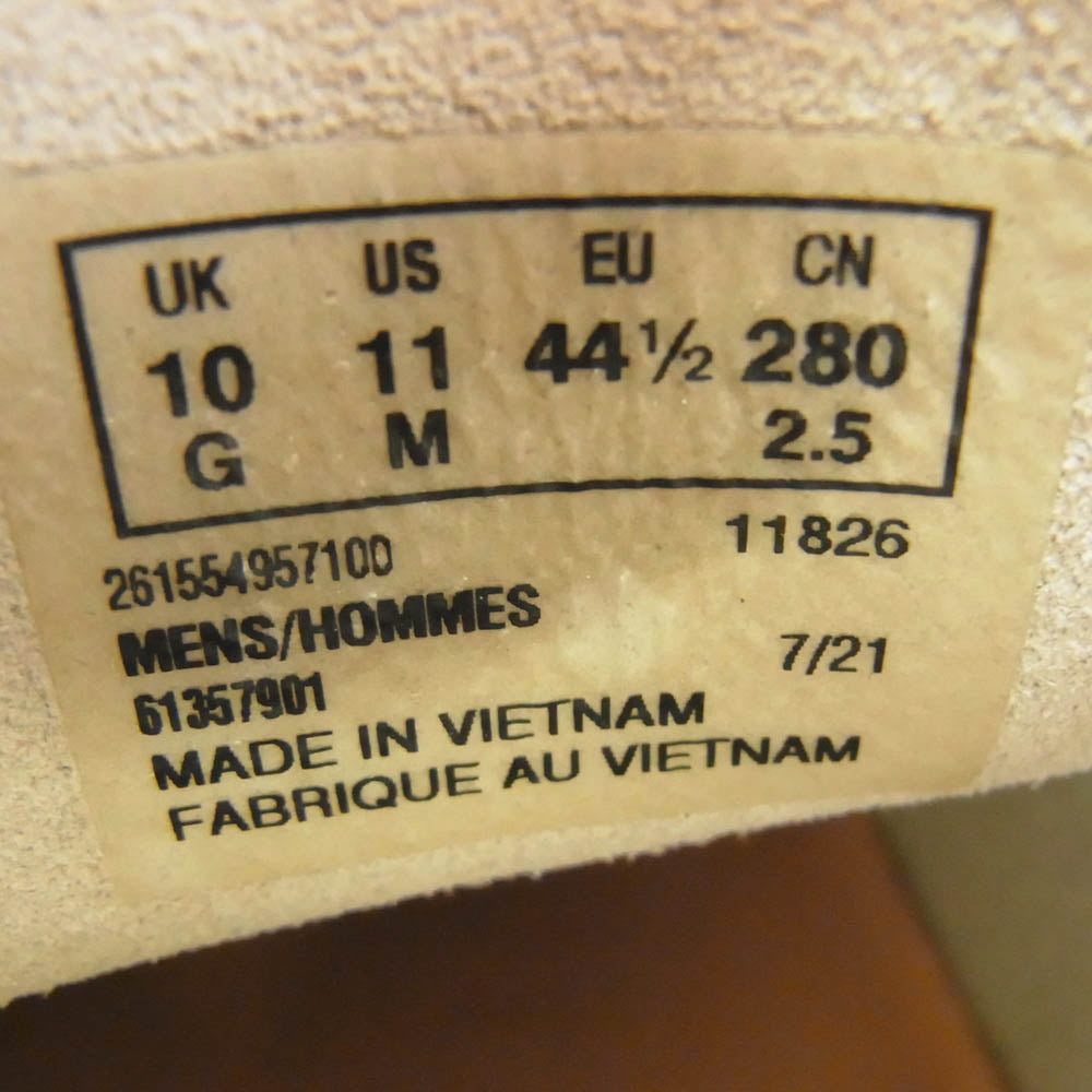 Clarks クラークス 11826 Desert Boot スウェード デザート ブーツ ベージュ系 UK10G【美品】【中古】