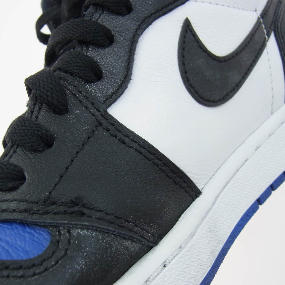 NIKE ナイキ 555088-041 Air Jordan 1 Retro High OG Royal Toe 2020 エアジョーダン レトロ ハイ ロイヤル トゥ ハイカット スニーカー ブルー系 27.5cm【中古】