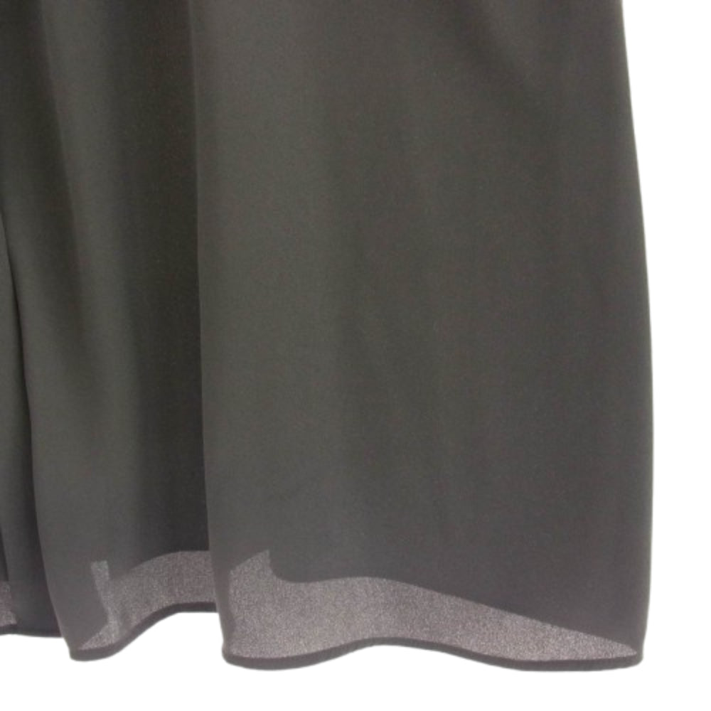 UNITED ARROWS ユナイテッドアローズ 1526-299-3615 バック プリーツ ロング ワンピース グレー系 38【中古】