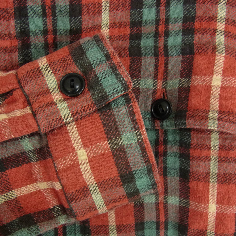 POLO RALPH LAUREN ポロ・ラルフローレン HS-RS-SA6415 長袖 チェック シャツ レッド系 L【中古】