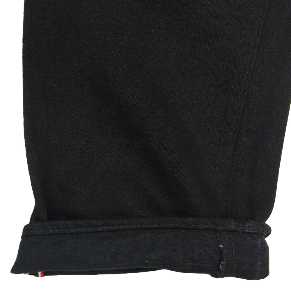 ONI DENIM 鬼デニム ONI288ZR-BKBK 20oz シークレット ブラック デニム パンツ ブラック系 36【中古】