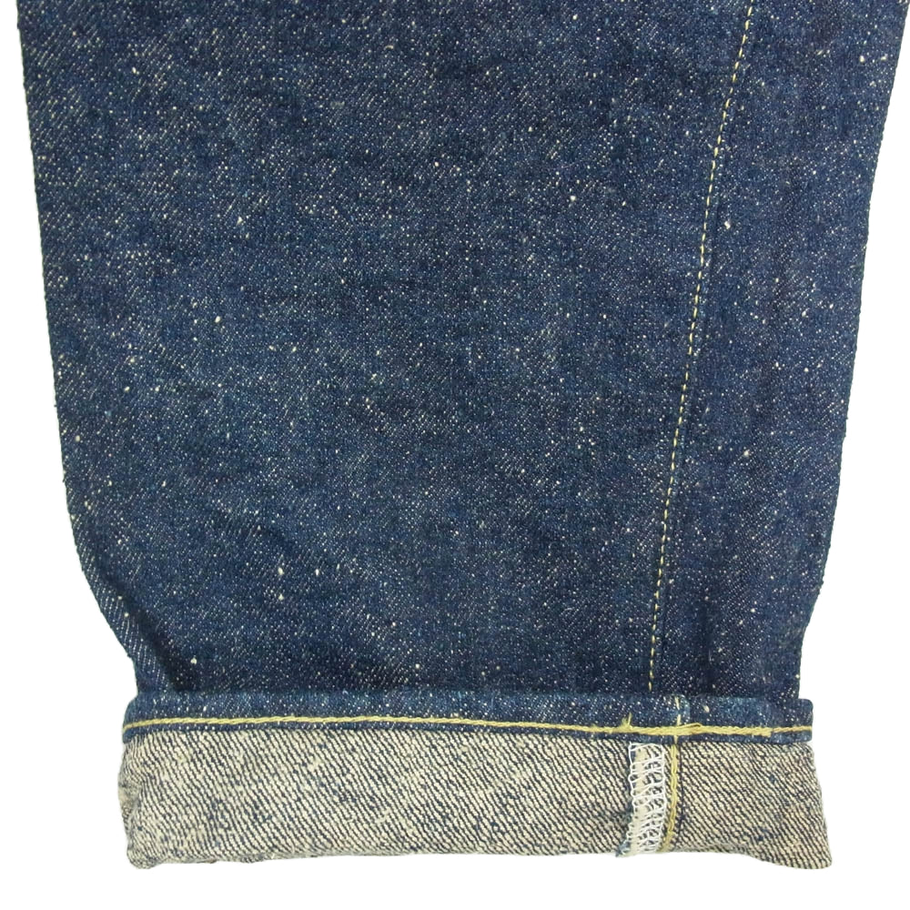 ONI DENIM 鬼デニム ONI-246-CCD 15oz クラッシュド コンクリート デニム パンツ インディゴブルー系 32【美品】【中古】
