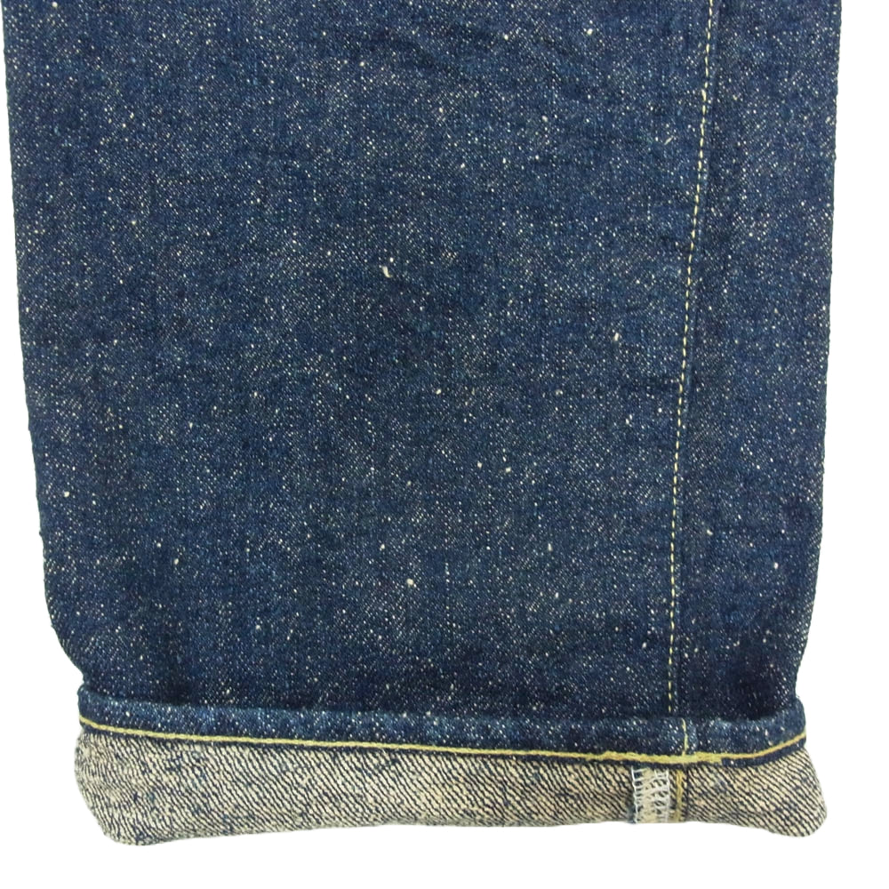 ONI DENIM 鬼デニム ONI-246-CCD Kabuki 15ozクラッシュド コンクリート デニムパンツ インディゴブルー系 33【美品】【中古】
