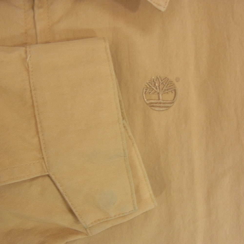 Timberland ティンバーランド フロント ジップ ワーク ジャケット ブラウン系 L【中古】