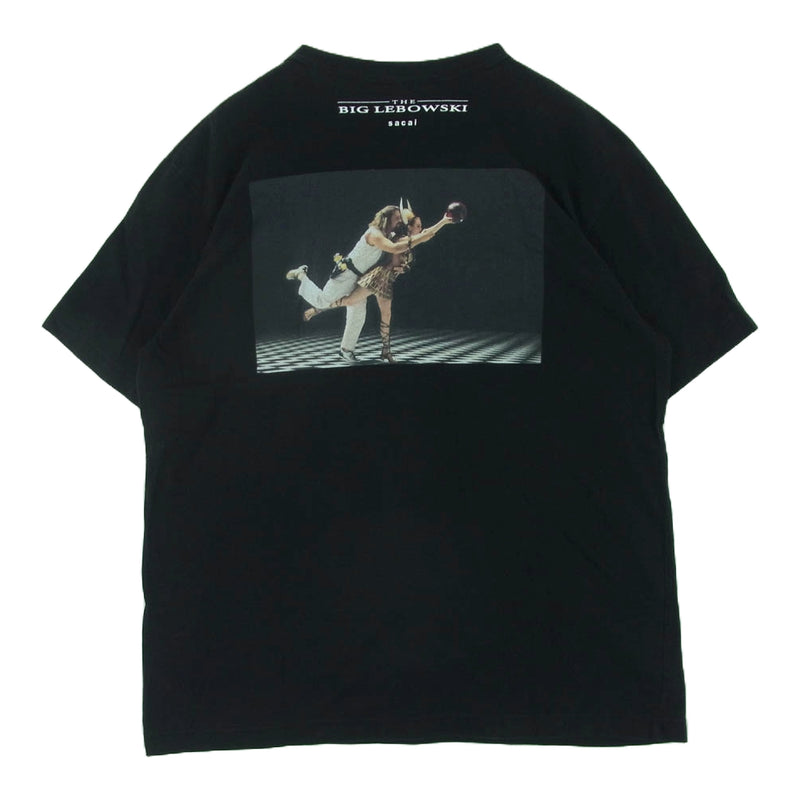 サカイ サイズ:2  19SS  19-0107S The Big Lebowski プリントTシャツ 中古 BS99 Sacai サカイ 19SS 19-0107S The Big Lebowski LETS GO BOWLING