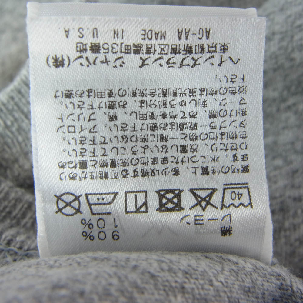 Champion チャンピオン T1011 MADE IN USA UCLA カレッジ ロゴ 半袖 Tシャツ グレー系 L【中古】