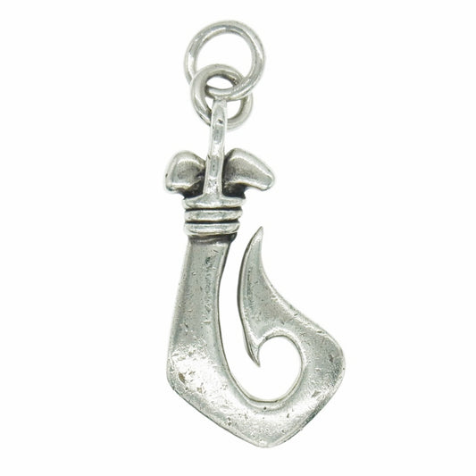 TRAVIS WALKER トラヴィスワーカー フィッシュフック ラージ ペンダントトップ シルバー系【中古】