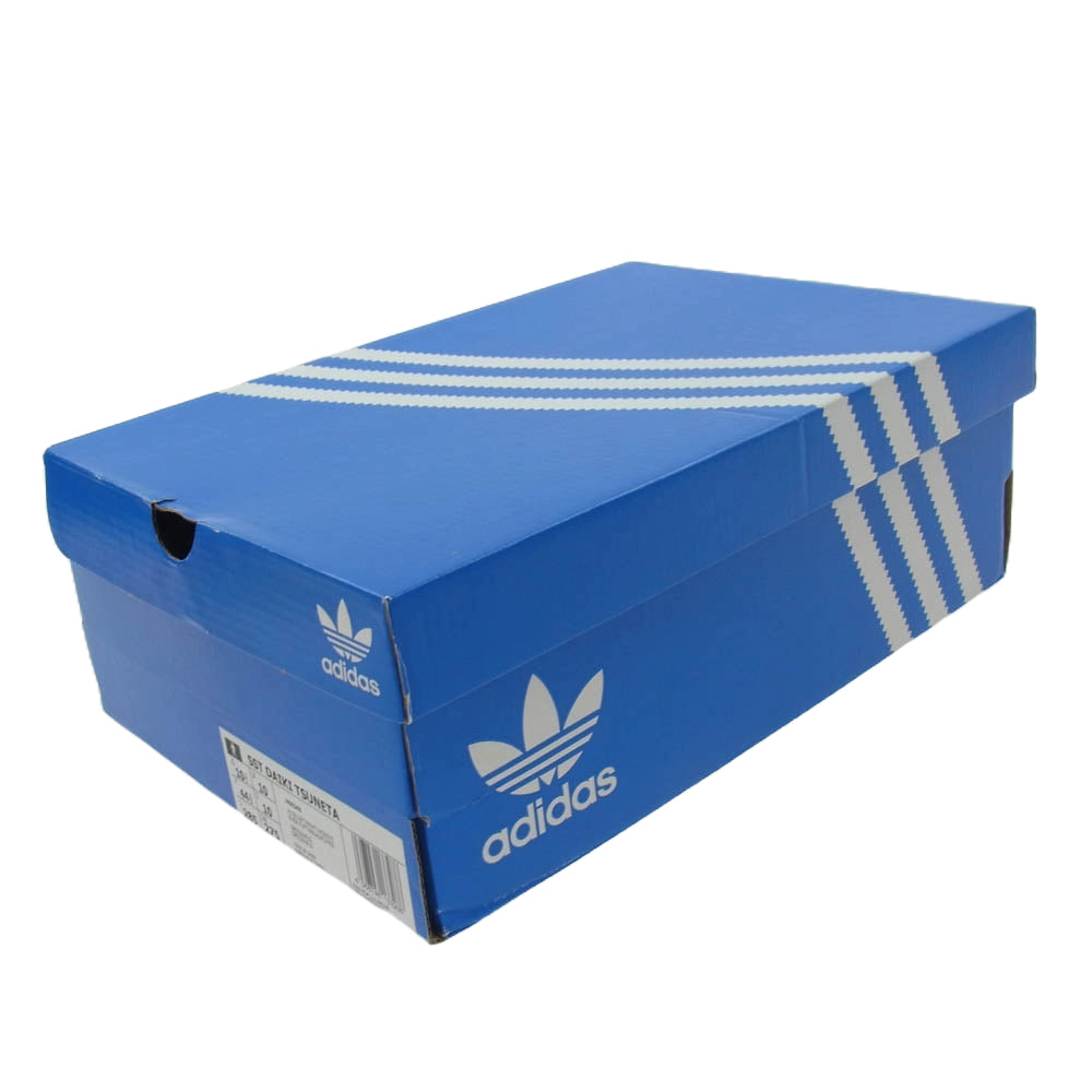 adidas アディダス H06346 フェイクバスターズ鑑定済 × Daiki Tsuneta ダイキツネタ 常田大輝 ×atmos アトモス Superstar スーパースター ローカットスニーカー ライトブルー系 28.5cm【中古】