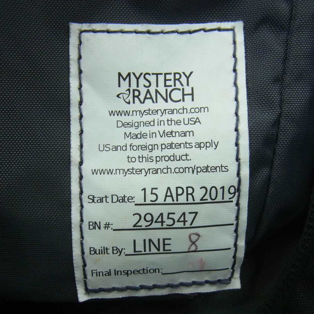 MYSTERY RANCH ミステリーランチ SKA スカ ショルダー バッグ ブラック系【中古】
