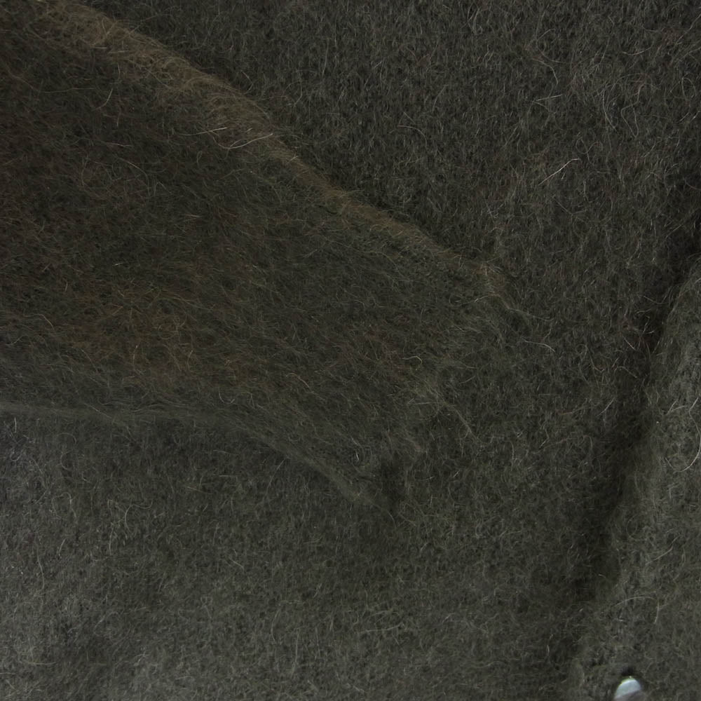 Needles ニードルス LQ276 Mohair Cardigan Vネック モヘア カーディガン ニット グレイッシュブラウン系 S【中古】