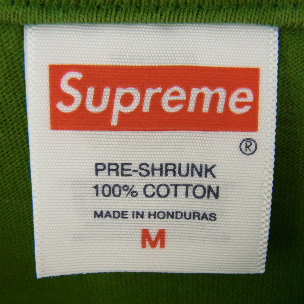 Supreme シュプリーム 24AW Tera Patrick Tee テラパトリック クルーネック 半袖 Tシャツ グリーン系 M【美品】【中古】