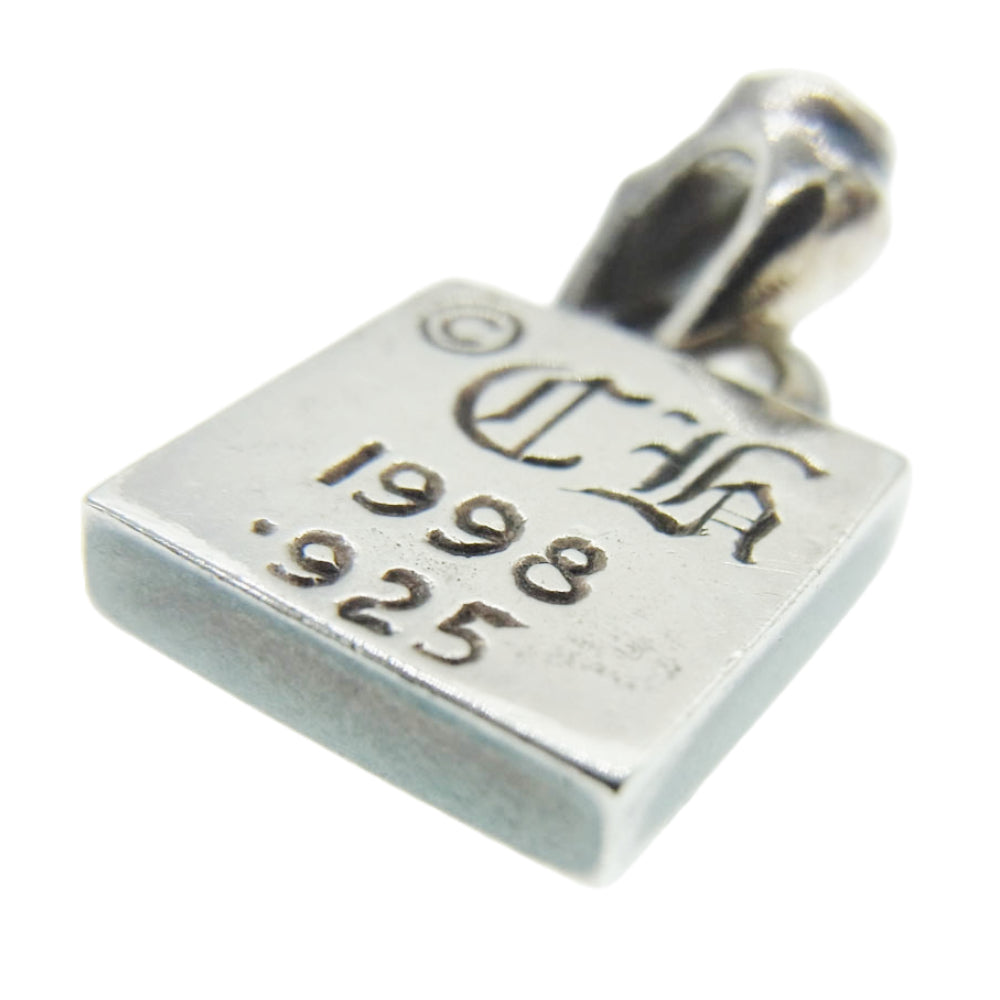 CHROME HEARTS クロムハーツ(原本無) FRAMED CH PLUS フレームド CHプラス チャーム ペンダントトップ【中古】