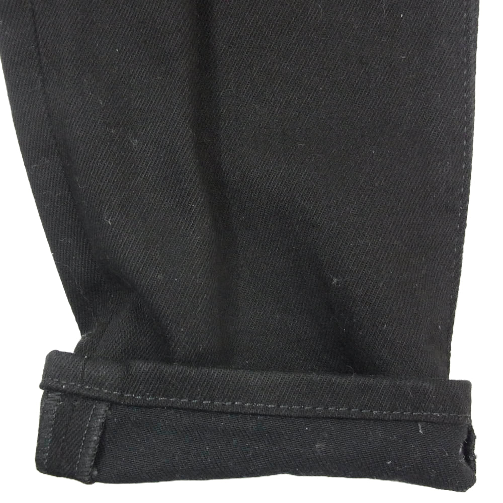 DSQUARED2 ディースクエアード S74LB0695 ボタンフライ スキニー デニム パンツ ブラック系 48【中古】