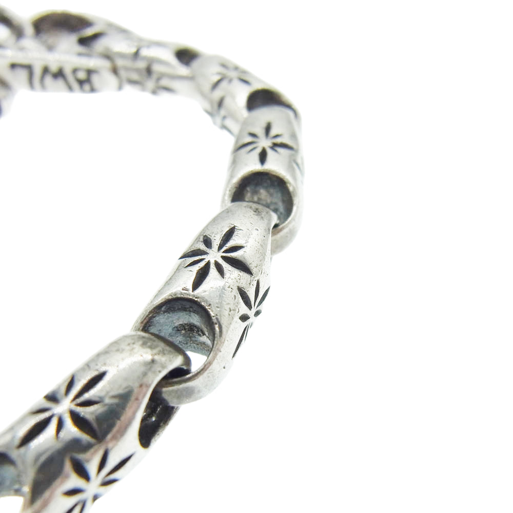 BILL WALL LEATHER ビルウォールレザー 12LINK Midstar Bracelet ミッドスター Tバー ブレスレット 12リンク シルバー系【中古】