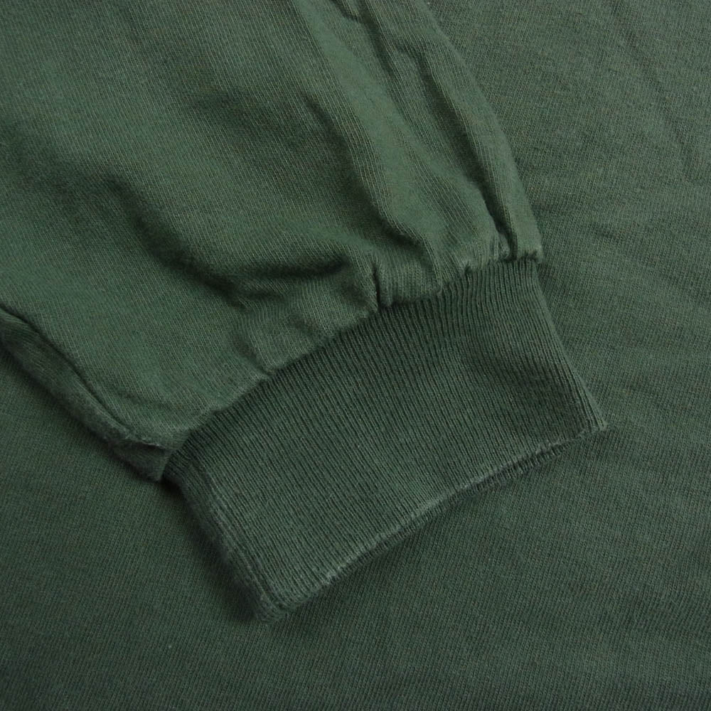 WTAPS ダブルタップス 23SS 231ATDT-LTM04S INGREDIENTS LS COTTON バックロゴプリント 長袖 Tシャツ ロンT カーキ系 02【中古】
