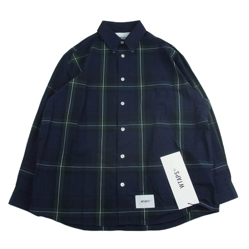 WTAPS ダブルタップス 24SS 241CWDT-SHM04 TXT 01 / LS / Cotton