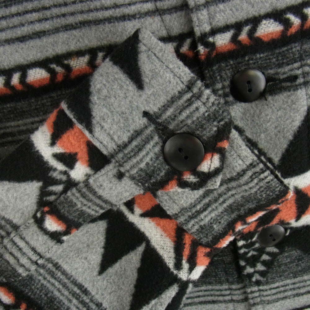 DAPPER'S ダッパーズ Native Pattern Blanket A-1 Style Jacket ブランケット ジャケット グレー系 40【中古】