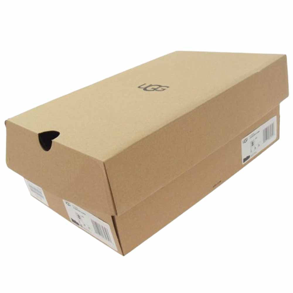 UGG アグ 1121570 Super Moc Slipper スーパー モック スリッパ ブラック系 25.0cm【極上美品】【中古】