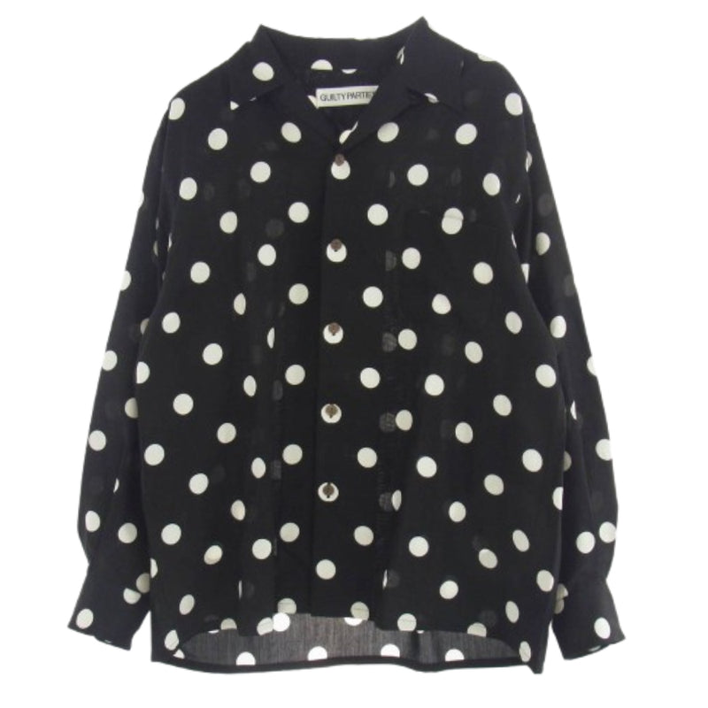 トップス WACKO MARIA DOTS HAWAIIAN SHIRT WACKO MARIA/DOTS HAWAIIAN SHIRT（GRAY）［ドットハワイアン