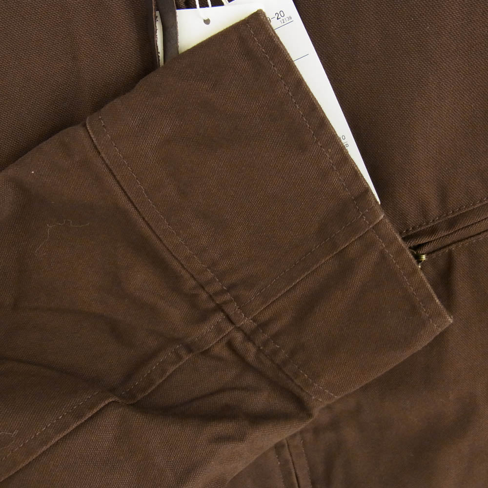 BEAMS ビームス 22SS 11-18-6487-139 SSZ AOT YOUTH JACKET 若者のすべて シン テレビ装 ダック地 ジップ アップ ジャケット ブラウン系 L【極上美品】【中古】