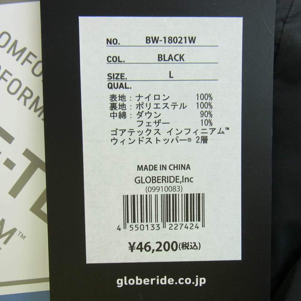 DAIWA PIER39 ダイワピア BW-18021W GORE-TEX INFINIUM EXPEDITION DOWN VEST ゴアテックス インフィニウム フィールド ダウンベスト ブラック系 L【新古品】【未使用】【中古】