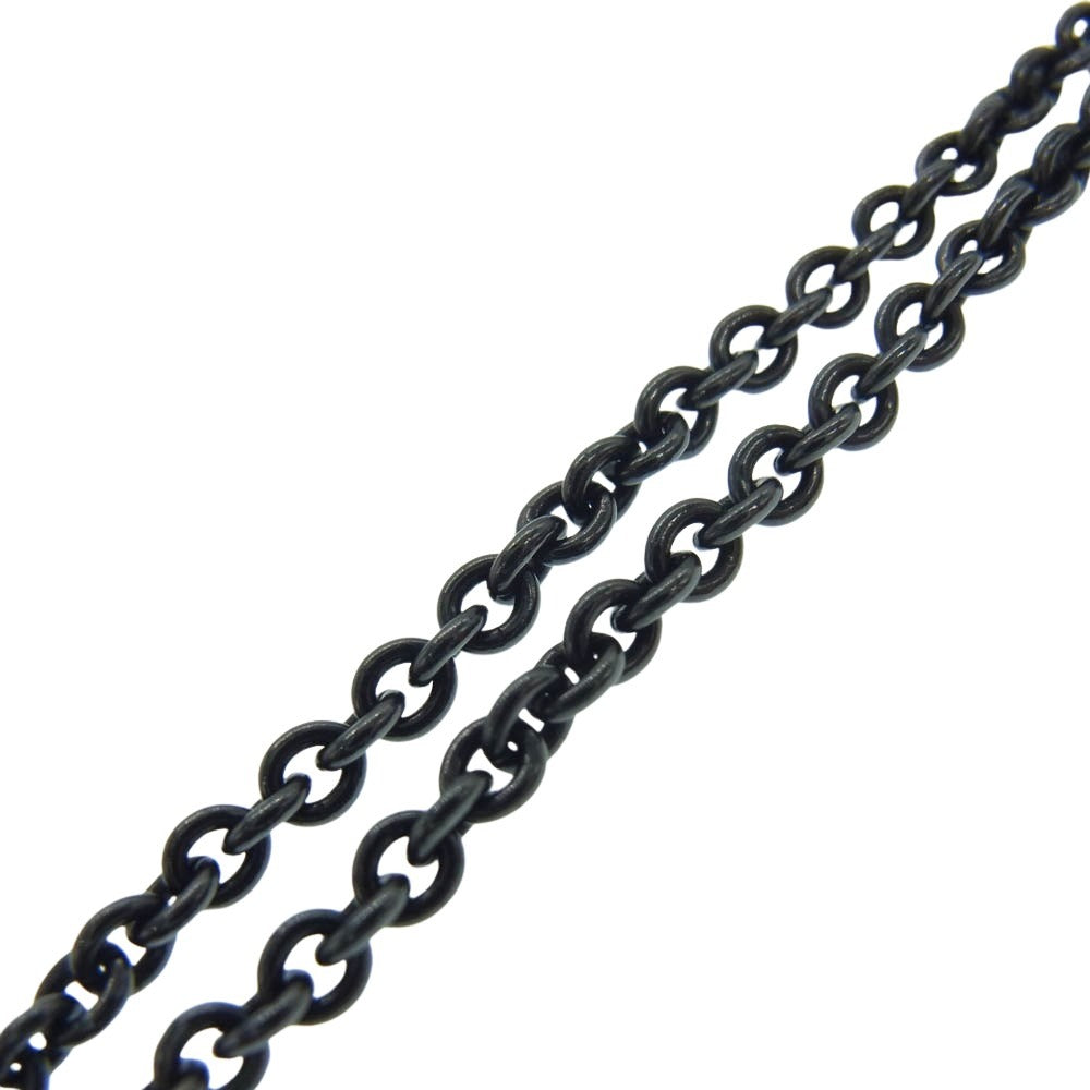 GARNI ガルニ ブラックコーティングシルバー ネックレス ブラック系【中古】