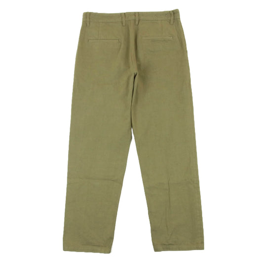 MINEDENIM マインデニム WPS-701-50 F.Work Denim PS 1タック デニム ワーク パンツ ベージュ系 11【中古】